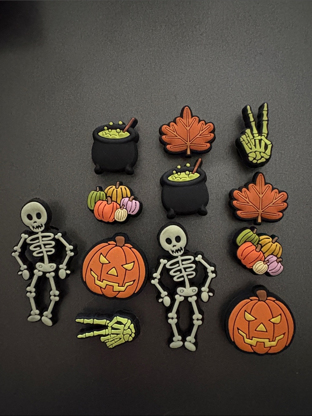 12 Fall/Halloween Crocs Jibbitz